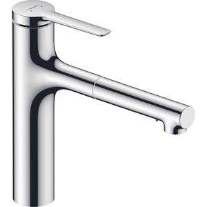 Zesis M33 - Spültischarmatur mit ausziehbarer Brause, Chrom 74822000 - Hansgrohe