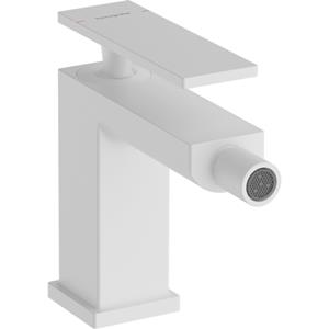 Tecturis e - Bidetarmatur mit Ablaufgarnitur, weiß matt 73200700 - Hansgrohe