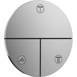 ShowerSelect Ventil 15558000 up, für 3 Verbraucher, chrom - Hansgrohe