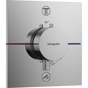 Hansgrohe Showerselect thermostaat inbouw v. 2 functies chroom 15572000
