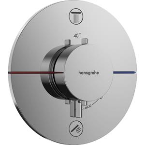 Hansgrohe Showerselect thermostaat inbouw v. 2 functies chroom 15554000