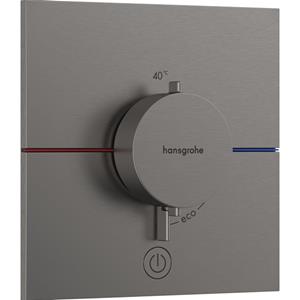 ShowerSelect Comfort - Unterputz-Thermostatarmatur, Chrom schwarz gebürstet 15575340 - Hansgrohe