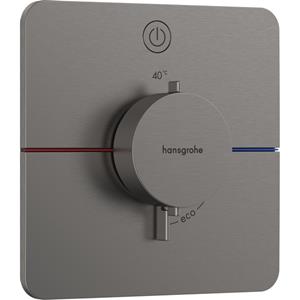 ShowerSelect Comfort - Unterputz-Thermostatarmatur, Chrom schwarz gebürstet 15581340 - Hansgrohe