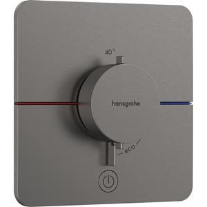 ShowerSelect Comfort - Unterputz-Thermostatarmatur, Chrom schwarz gebürstet 15589340 - Hansgrohe