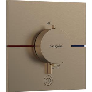 Hansgrohe Showerselect thermostaat inbouw v. 1 functie brushed bronze 15575140