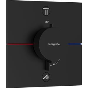 Hansgrohe Showerselect thermostaat inbouw v. 2 functies m.zwart 15578670