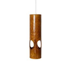 HKliving-collectie Keramieken hanglamp Palissanderhout