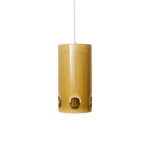HKliving-collectie Keramieken hanglamp Mosterd