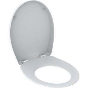 Bastia Toilettensitz mit Deckel 35,5x43,5x4 cm Weiß - Weiß - Geberit