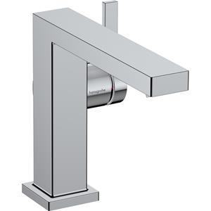 Hansgrohe Tecturis E - Waschtischarmatur mit Push-Open-Ablaufgarnitur, CoolStart, EcoSmart, Chrom 73020000