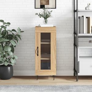 Bonnevie - Sideboard,Kommode Sonoma-Eiche 34,5x34x90 cm Holzwerkstoff vidaXL