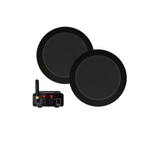 Aquasound Bluetooth Audio bluetooth audiosysteem - (35 watt / bt4.0 / auto-aux ) - met twist speakerset (mat zwart) - 230v/12v BMN35EASY-TZ