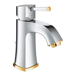 Grohe Grandera wastafelmengkraan m/waste chroom/goud 24369ig0