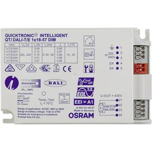 LEDVANCE Voorschakelapparaat voor lampen QTI DALI-T/E 1X18-57 DIMVS20