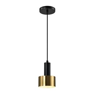 QUVIO Hanglamp - Metaal - Goud - Zwart