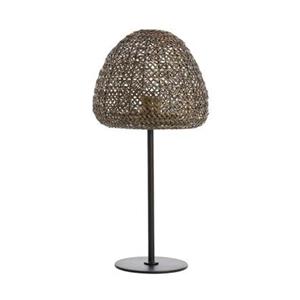Light & Living Tafellamp Finou - Antiek Brons|Zwart - Ã28cm