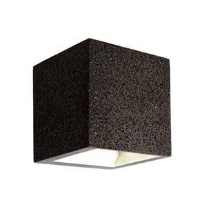 Deko Light Mini Cube Grau Granit Mini Cube Wandopbouwarmatuur LED vast ingebouwd Energielabel: F (A - G) 4 W Wit