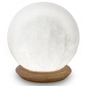HIMALAYA SALT DREAMS Zoutkristal-tafellamp USB-bal Met de hand gemaakt van zoutkristal - iedere steen uniek, ca. 2,3 kg (1 stuk)