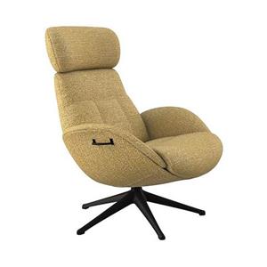 FLEXLUX Relaxsessel "Relaxchairs Elegant", Premium Komfort, Rücken- & Kopfteilverstellung, drehbar, Fuß schwarz