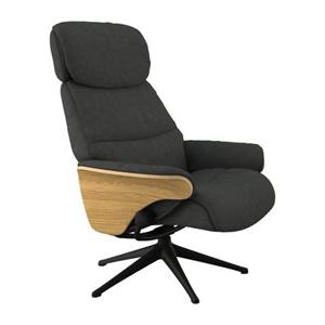 FLEXLUX Relaxfauteuil Relaxchairs Aarhus Ontspanningfunctie & hoofd- en rugverstelling