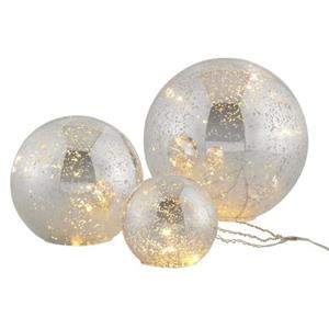 Home affaire LED Kugelleuchte "Balls", im 3-teiligen Set, bestehend aus Ø 10, 15, 20 cm