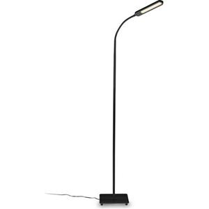 B.K.Licht Staande ledlamp BK_ST1453 LED Stehleuchte, Schwarz, Dimmbar, CCT, Toch-Funktion (1 stuk)