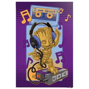 Reinders! Poster Guardians of the Galaxy - groot cassette