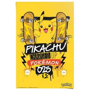 Reinders! Poster Pokemon - pikachu charged up 025