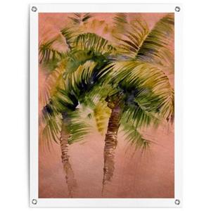 Reinders! Poster Painted Palm Trees