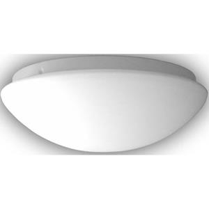 Niermann Plafondlamp Nurglasleuchte Opal matt, 25 cm, LED (1 stuk)