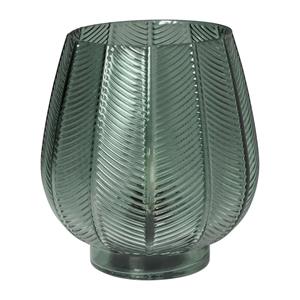 Xenos Tafellamp bladeren - groen - ø16.5x19 cm