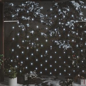 VidaXL Kerstnetverlichting 204 LED's binnen en buiten 3x2 m koudwit