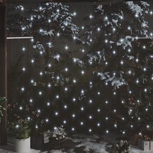 VidaXL Kerstnetverlichting 544 LED's binnen en buiten 4x4 m koudwit