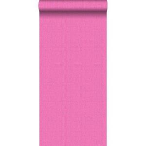 Esta Home ESTAhome behang geborduurd motief roze - 138133 - 53 cm x 10,05 m