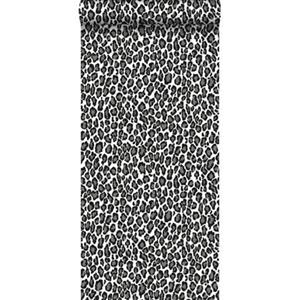 Esta Home ESTAhome behang panters zwart en wit - 136810 - 53 cm x 10,05 m