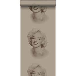Origin - luxury wallcoverings Origin Wallcoverings behang Marilyn Monroe glanzend brons - 326351 - 5