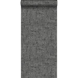 Origin - luxury wallcoverings Origin Wallcoverings behang bakstenen zwart - 347571 - 53 cm x 10,05 m