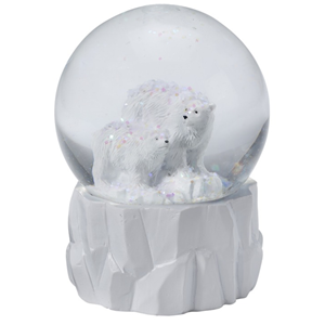 Inge Glas Sneeuwbol - Met ijsberen