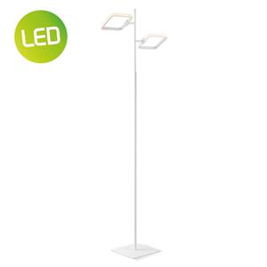 Light depot - vloerlamp LED Cuby - 147 cm - wit - Outlet