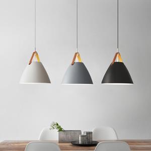 Huismerk YWXLight LED Nordic moderne eenvoudige hangende lamp creatieve ijzeren kunst hanger licht met E27 lamp perfect voor keuken eetkamer slaapkamer (kleur: