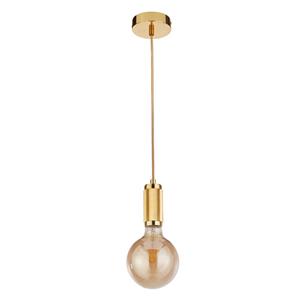 Searchlight 1-lichts hanglamp Suspension goud 77651GO