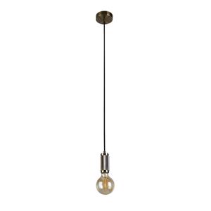 Searchlight 1-lichts hanglamp Suspension messing 77651AB
