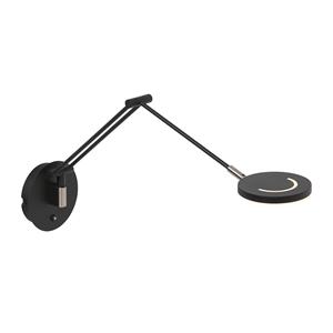 Steinhauer Wandlamp Soleil | 1 lichts | Transparant, Zwart