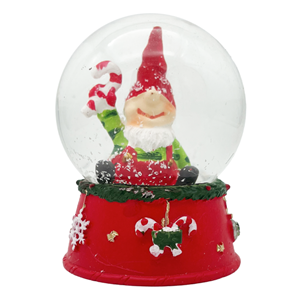 Enzo de Gasperi EDG sneeuwbol - Met gnome en zuurstok