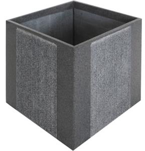 SBONL Bloembak 60x60x60 Staros Cube Black