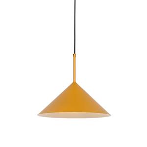 QAZQA Design hanglamp geel - Triangolo