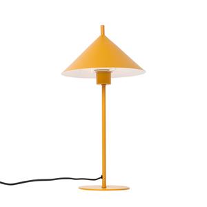 qazqa Design-Tischlampe gelb - Triangolo - Gelb