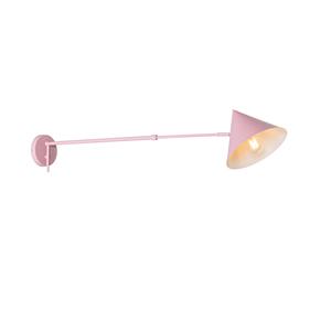 QAZQA Design wandlamp roze verstelbaar - Triangolo