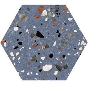 Prissmacer Cerámica Gobi Wandtegel - 20x24cm - mat Blauw SW07312444-1