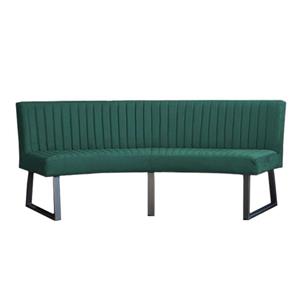 HomingXL Eetkamerbank - Oval - geschikt voor ovale tafel 200 cm - stof Element bos groen 20